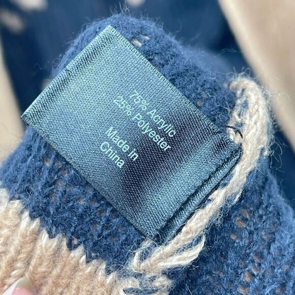 Lane Bryant longline Cardigan Sweater Open Front Leopard print Tan Black 14 16 - Picture 5 of 10